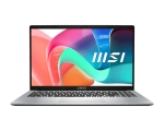 Лаптоп MSI Modern 15 F1MG, Intel Core 5 processor 120U (10C/12T, up to 5 GHz, 12 MB), 15.6" FHD (1920x1080), IPS-Level, Intel Graphics 96EU 1.3 GHz, 16GB DDR4 2x8 3200MHz, 512GB PCIe Gen4x4 SSD, Intel WiFi 6E, BT v5.3, Backlit KBD White, Urban Silver, NO 