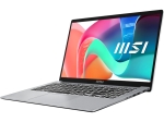 Лаптоп MSI Modern 15 F13MG, i5-1334U (10C/12T, up to 4.60 GHz, 12 MB) , 15.6" FHD (1920x1080), IPS-Level, Iris Xe Graphics, 16GB DDR4 2x8 (3200MHz), 512GB PCIe Gen4x4 SSD, Intel Wi-Fi 6E, BT v5.3, Backlit KBD White, Copilot Key, 3 cell, Platinum Gray, NO 