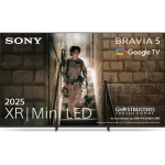 Телевизор Sony K-65XR5 65" 4K HDR TV BRAVIA 5 , Mini LED, XR Processor, Triluminos PRO, Live Colour, XR Backlight Master Drive,XR Motion Clarity,Acoustic Multi Audio,X-Balanced Speaker,Dolby Atmos,4xHDMI,2xUSB, Android TV, Google TV