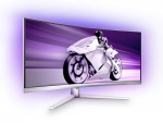 Монитор Philips Evnia 34M2C8600, 34" Curved 1800R, QD-OLED, 3440x1440@175Hz, 0.03ms GtG, 1000cd m/2, 1.000.000:1, Mega Infinity DCR, FlickerFree, Adaptive Sync, LowBlue Mode, 5Wx2+DTS, Tilt, Height Adjust, Swivel, 2xHDMI, DP, USB hub, White