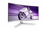 Монитор Philips Evnia 34M2C8600, 34" Curved 1800R, QD-OLED, 3440x1440@175Hz, 0.03ms GtG, 1000cd m/2, 1.000.000:1, Mega Infinity DCR, FlickerFree, Adaptive Sync, LowBlue Mode, 5Wx2+DTS, Tilt, Height Adjust, Swivel, 2xHDMI, DP, USB hub, White