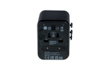 Адаптер Verbatim UTA-01 Universal Travel Adapter with 2 x USB-A ports