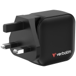 Зарядно устройство Verbatim Mini GaN Charger 70W 3 Port US plug with EU and UK adaptors