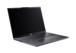 Лаптоп Acer Aspire 16, A16-71M-713S,Intel Core Ultra 7 155U (up to 4.80GHz, 12MB), 16" WUXGA (1920x1200) IPS, 1*16GB DDR5 4600MHz, 512GB PCIe NVMe SSD, Intel UMA, FHD Cam,WiFi 6E, BT 6E, Backlit Kbd, No OS, Steel Gray