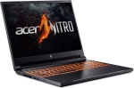 Лаптоп Acer Nitro 16, ANV16-71-71N0, Intel Core i7-14650HX (up to 5.2GHz, 30MB), 16" WUXGA (1920x1200)IPS, 165Hz, 16GB DDR5(1 slot free), 1024GB PCIe NVMe SSD, GeForce RTX 4060 8GB GDDR6, Wi-Fi 6 AX201+BT5.1, Killer E2650, HD Cam, KB Backlight, No OS, Bla
