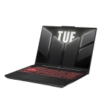 Лаптоп Asus TUF A16 FA607NU-RL059, AMD Ryzen 5 7535HS 3.3GHz (19MB Cache, up to 4.55 GHz), 16" FHD+ (1920x 1200) 16:10,144Hz,16GB DDR5 ,1TB PCIe 4.0,RTX40506GB GDDR6, Wi-Fi 6(802.11ax)Backlit Chiclet Keyboard 1-Zone RGB, no OS, Mecha Gray