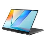 Лаптоп Asus Vivobook Flip TP3607SA-RJ004W,Intel Ultra 5  226V 16GB 2.1 GHz (8MB Cache, up to 4.5 GHz,)16.0 OLED WQXGA+(WQ+) 2880X1800 16:10 Bend+400nits(HDR) Glare , LPDDR5X 16GB ( onbd) 512 GB SSD, Windows 11, Matte Gray + Backpack