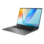 Лаптоп Asus Vivobook Flip TP3607SA-RJ004W,Intel Ultra 5  226V 16GB 2.1 GHz (8MB Cache, up to 4.5 GHz,)16.0 OLED WQXGA+(WQ+) 2880X1800 16:10 Bend+400nits(HDR) Glare , LPDDR5X 16GB ( onbd) 512 GB SSD, Windows 11, Matte Gray + Backpack