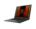 Лаптоп MSI Stealth A16 AI+ A3XWHG, NVIDIA GeForce RTX 5070 Ti 12GB GDDR7 992 AI TOPS, AMD Ryzen AI 9 HX 370 (12C, 24T, Up to 5.1 GHz 24 MB L3), 16" 16:10 QHD+ (2560x1600) OLED, 240hz, 1ms, 32GB DDR5 LPDDR5x-7500, 2TB  PCIe Gen4x4 SSD, Wi-Fi 7, Windows 11 