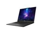Лаптоп MSI Stealth A16 AI+ A3XVFG, AMD Ryzen AI 9 HX 370 (12C, 24T, Up to 5.1 GHz 24 MB L3) RTX 4060 8GB GDDR6 233 AI TOPS, 16" 16:10 QHD+ (2560x1600) OLED, 240hz, 32GB LPDDR5x-7500, 1TB PCIe SSD Gen4x4, Wi-Fi 7, Per-Key RGB KBD by SteelSeries, Windows 11