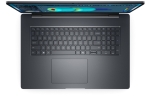 Лаптоп Dell Pro Max 18 Plus MB18250, Intel Ultra 9 285HX (13TOPS NPU, 24 cores, up to 5.50 GHz), 18.0" QHD+ (2560x1600) 500nits, 32GB: 2x16GB 6400 MTs DDR5, 1TB SSD, NVIDIA RTX PRO 3000 12GB GDDR7, 8MP HDR + IR Cam, and Mic, Wi-Fi 7, FPR, Backlit Kb, Win1