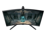 Монитор Samsung 27BG650 27" Odyssey G6 Smart, Curved 1000R, VA, 240 Hz, 1 ms GTG, 2560x1440, 350 cd/m2, 2500:1 Contrast, Eye Saver, Flicker Free, AMD FreeSync Premium Pro, DP 1.4, 2xHDMI 2.1, 2xUSB, Wi-Fi, Bluetooth, Speakers, Tizen, Black