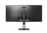 Монитор AOC CU34V5C/BK, 34" Curved 1500R VA WLED, 3440x1440@100Hz, 4ms GtG, 1ms MPRT, 300cd m/2, 3000:1, 20M:1 DCR, Adaptive Sync, FlickerFree, Low Blue Light, 5Wx2, Tilt, Height Adjust, Swivel, HDMI, DP, USB hub