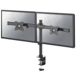Стойка Neomounts Flat Screen Desk Mount (clamp/grommet) for 2 Monitor Screens - Crossbar