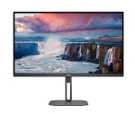Монитор AOC Q27V5N/BK, 27" VA WLED, 2560x1440@75Hz, 4ms GtG, 300cd m/2, 4000:1, 20M:1 DCR, Adaptive Sync, FlickerFree, Low Blue Light, 3Wx2, Tilt, Height Adjust, Pivot, Swivel, 2xHDMI, 2xDP