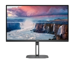 Монитор AOC Q27V5N/BK, 27" VA WLED, 2560x1440@75Hz, 4ms GtG, 300cd m/2, 4000:1, 20M:1 DCR, Adaptive Sync, FlickerFree, Low Blue Light, 3Wx2, Tilt, Height Adjust, Pivot, Swivel, 2xHDMI, 2xDP