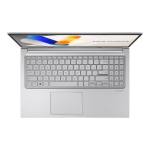 Лаптоп Asus Vivobook X1504VA-BQ2910, Intel 5 120U 1.4 GHz (12MB Cache, up to 5.0 GHz, 10 cores, 12 Threads), 15.6" FHD,(1920x1080),16GB DDR4, SSD 1TB,Backlit Chiclet Keyboard, No OS, Cool Silver