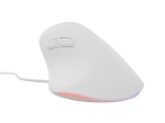 Мишка Natec Vertical Mouse Crake 2 Pro 12800DPI Optical White
