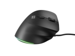Мишка Natec Vertical Mouse Crake 2 Pro 12800DPI Optical Black