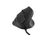 Мишка Natec Vertical Mouse Crake 2 Pro 12800DPI Optical Black
