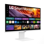 Монитор LG 32U850SA-W, 31.5" IPS Smart webOS, Web cam, 5ms, 1000:1, 400cd/m, DCI-P3 95%, 4K UHD (3840x2160), ThinQ, HDR 10, HDMI, USB Type-C-PD 90W, Wi-Fi B/in, ThinQ, LG Switch, AirPlay 2, Voice control, Bluetooth, Speacers 5W x 2, LG Switch, Height Adju