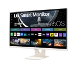 Монитор LG 27U511SA-W, 27" IPS Smart webOS23, 100Hz, 5ms, 1300:1, 250cd/m, FHD 1920x1080, ThinQ, sRGB 99%, HDR 10, HDMI, USB, Bluetooth, AirPlay 2, Speacers 5W x 2, Tilt, White