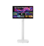 Монитор LG 32U889SA-W, 31.5" IPS, Smart webOS, Touch, Swind, 5ms GtG, 1000:1, 350cd/m2, UHD 4K (3840 x 2160), HDR 10, DCI-P3 95%, 3xUSB Type-C (PD 65W), 2xHDMI, Tilt , Height adjustment, Swivel, Pivot, AirPlay 2, Speacers 5W x 2, LG Switch, White