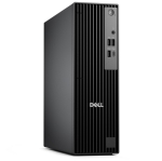 Настолен компютър Dell Pro Slim QCS1250, Intel Core Ultra 5 235 (13 TOPS NPU, 14 cores, up to 5.0GHz), 16GB: 1 x 16GB, DDR5, up to 5600 MT/s, 512GB SSD, Integrated Graphics, Wi-Fi 6E, Bulgarian Keyboard&Mouse, 180W, Win 11 Pro, 3Y PS