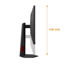 Монитор AOC Q27G4ZR, 27" Fast IPS WLED, 2560x1440@240Hz (OC 260Hz), 1ms GtG, 0.3ms MPRT, 400cd m/2, 1000:1, 80M:1 DCR, Adaptive Sync, FlickerFree, 2Wx2, Tilt, Height Adjust, Pivot, Swivel, 2xHDMI, DP