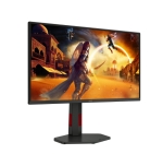 Монитор AOC Q25G4SR, 24.5" IPS WLED, 2560x1440@300Hz, 1ms GtG, 0.3ms MPRT, 400cd m/2, 1000:1, 80M:1, Adaptive Sync, FlickerFree, Low Blue Light, 2Wx2, Tilt, Height Adjust, Pivot, Swivel, 2xHDMI, DP
