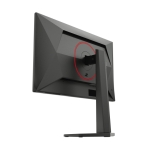 Монитор AOC Q25G4SR, 24.5" IPS WLED, 2560x1440@300Hz, 1ms GtG, 0.3ms MPRT, 400cd m/2, 1000:1, 80M:1, Adaptive Sync, FlickerFree, Low Blue Light, 2Wx2, Tilt, Height Adjust, Pivot, Swivel, 2xHDMI, DP