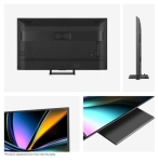 Телевизор Hisense 65"U7Q Pro, 4K Ultra HD 3840x2160, ULED, FALD, Quantum Dot, 165Hz, IPS, HDR 10+, HLG, Dolby Vision IQ, Dolby Atmos, Smart TV, WiFi 5GHz, WiFi Direct, BT, Anyview Cast,light sensor,Solar Powered Remote, 4xHDMI, 2xUSB, LAN, CI+, DVB-T2/C/S