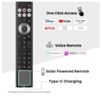 Телевизор Hisense 65"U7Q Pro, 4K Ultra HD 3840x2160, ULED, FALD, Quantum Dot, 165Hz, IPS, HDR 10+, HLG, Dolby Vision IQ, Dolby Atmos, Smart TV, WiFi 5GHz, WiFi Direct, BT, Anyview Cast,light sensor,Solar Powered Remote, 4xHDMI, 2xUSB, LAN, CI+, DVB-T2/C/S