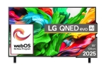 Телевизор LG 55QNED85A3C, 55" 4K QNED HDR Smart TV, 3840x2160, 120Hz Native (VRR 144Hz), DVB-T2/C/S2, Alpha 8 AI Processor, HDR 10 PRO, webOS 25 ThinQ, 4K Upscaling, WiFi 5, Dolby Vision, FreeSync, Bluetooth 5.1, AirPlay 2, LAN, CI, HDMI, SPDIF, 2 pole St
