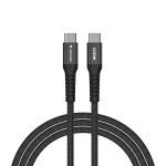 Кабел Verbatim Sync & Charge USB-C to USB-C 100W Magnetic 120 cm - Black