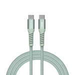 Кабел Verbatim Sync & Charge USB-C to USB-C 60W Magnetic 120 cm - Green