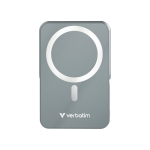 Външна батерия Verbatim Charge 'n' Go Power Bank with Stand Magnetic Wireless 10000mAh Grey