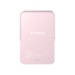 Външна батерия Verbatim Charge 'n' Go Power Bank with Stand Magnetic Wireless 10000mAh Pink