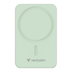 Външна батерия Verbatim Charge 'n' Go Essentials Power Bank Magnetic Wireless 20000mAh Green