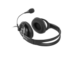 Слушалки Natec Headset Bear 2 With Microphone Black