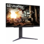 Монитор LG 27GS75Q-B, UltraGear 27" IPS, AG, 1ms GtG, 180 Hz (up to 200 Hz), 1000:1, 300cd/m2, QHD 2560x1440, HDR 10, sRGB 99%, AMD FreeSync, G-SYNC Compatible, HDMI, DisplayPort, Headphone Out, Reader mode, Black Stabilizer, Tilt, Height Adjustable, Pivo