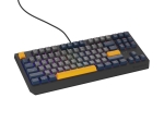 Клавиатура Genesis Gaming Keyboard Thor 230 TKL Naval Blue Negative US RGB Mechanical Outemu Panda