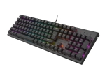 Клавиатура Genesis Mechanical Gaming Keyboard Thor 303 RGB Backlight Brown Switch US Layout Black