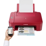 Мастилоструйно многофункционално устройство Canon PIXMA TS3352 All-In-One, Red