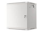 Комуникационен шкаф Lanberg rack cabinet 19" wall-mount 12U/600x450 for self-assembly with metal door grey (flat pack)