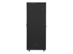 Комуникационен шкаф Lanberg rack cabinet 19" free-standing 47U/800x1000 (flat pack) with mesh door lcd black v2
