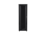 Комуникационен шкаф Lanberg rack cabinet 19" free-standing 42U/800x1200 (flat pack) black