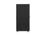 Комуникационен шкаф Lanberg rack cabinet 19" free-standing 42U/800x1200 (flat pack) black