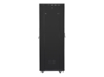Комуникационен шкаф Lanberg rack cabinet 19" free-standing 42U/600x800 (flat pack) with mesh door lcd black v2