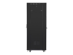 Комуникационен шкаф Lanberg rack cabinet 19" free-standing 37U/800x1000 (flat pack) with glass door lcd black v2